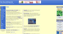 Desktop Screenshot of das-gesundheitsportal.com