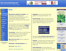 Tablet Screenshot of das-gesundheitsportal.com